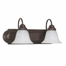 100W 18" Ballerina Vanity Light, Old Bronze