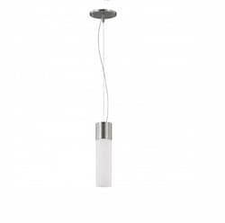 Link Pendant Lght Fixture w/ GU24 Lamp, 1-light, Brushed Nickel