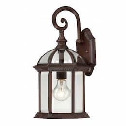 100W 15" Outdoor Wall Light, Rustic Bronze