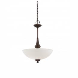 100W Patton Pendant Light, Prairie Bronze