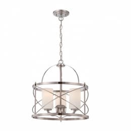 Ginger Pendant Light, Brushed Nickel