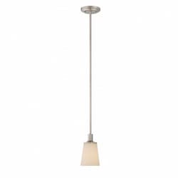 Laguna Mini Pendant Light, White Glass