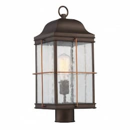 60W Howell Outdoor Post Light Lantern, Vintage Lamp Included