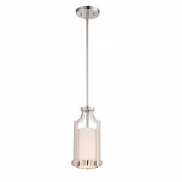 Meadow Mini Pendant Light, Polished Nickel Finish