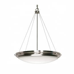 Polaris 23" Pendant Light, Frosted Glass Shades