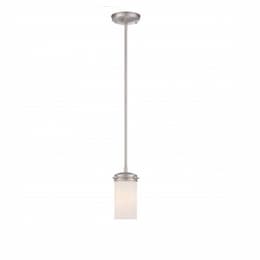 Polaris Mini Pendant Light, White Opal Glass