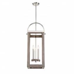 Bliss Pendant Light, Driftwood finish