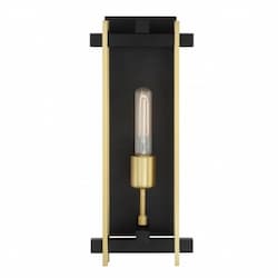 60W Marion Wall Sconce Light, Aged Bronze Finish