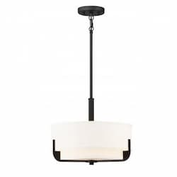 Frankie 14" Pendant Light, Aged Bronze Finish