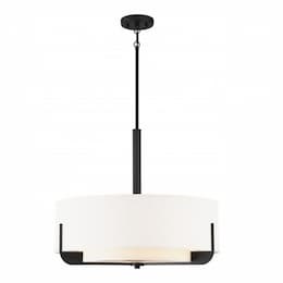 Frankie 24" Pendant Light, Aged Bronze Finish