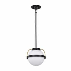 Lakeshore Small Pendant Light Fixture w/o Bulb, 120V, MB/NB