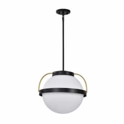 Lakeshore Medium Pendant Light Fixture w/o Bulb, 120V, MB/NB