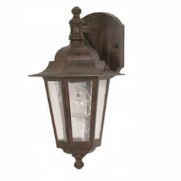 Cornerstone, 18" Wall Lantern Light, Arm Down, Old Bronze Finish