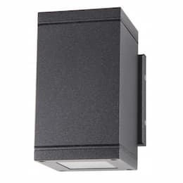 Verona LED Small Outdoor Vertical Light Fixture, Anthracite