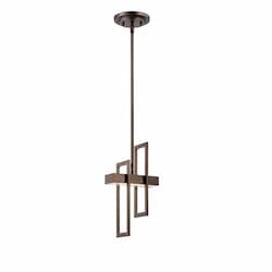 Nuvo 10W Frame LED Pendant Light, Hazel Bronze, 3000K