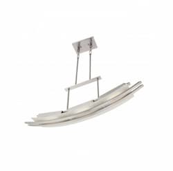 10W Trax Island Pendant, 3 Module, Brushed Nickel, 3000K