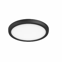 9-in 13W LED Blink Flush Mount, Round, 120V, CCT Selectable, Black