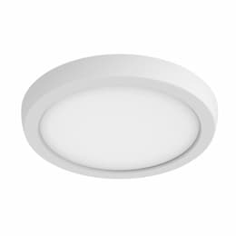 7-in 11W LED Round Blink Pro Flush Mount, Dim, 120V-277V, 3000K, White