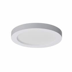 5-in 11W Round Flush Mount Fixture, 600 lm, 120V, 3000K