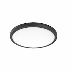 19-in 34W Blink Pro Surface Mount, Round, 120V-277V, CCT Select, Black