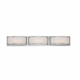 14.4W Mercer LED Wall Sconce Light, Brushed Nickel