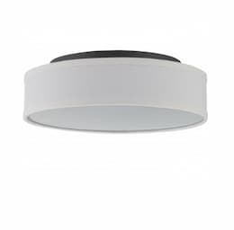 18W Heather LED Flush Mount, Aged Bronze, 3000K