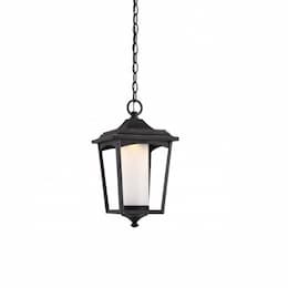 Essex Hanging Lantern, Sterling Black