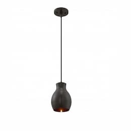 12W Vessel LED Mini Pendant Light, Copper