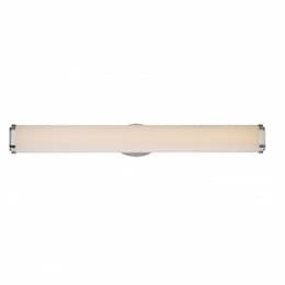 117W Pace 36" ED Wall Sconce Light, Brushed Nickel, LED Light