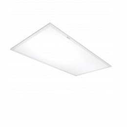 50W 2x4 Emergency LED Flat Panel, 0-10V Dimmable, 3800 lm, 4000K