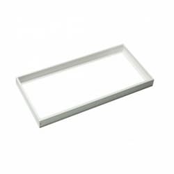 2x4 LED Flat Panel Frame Kit, White