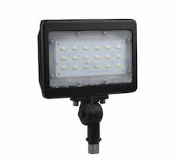 30W LED Flood Light, Medium, Dimmable, 120V-277V, 5000K, Bronze