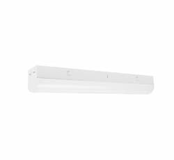 2-ft 20W Linear Strip, Dimmable, 100V-277V, Selectable CCT, White