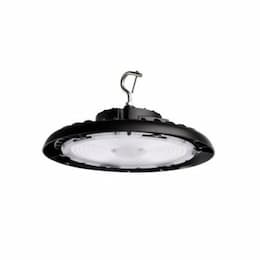 240W LED UFO High Bay, Dim, 34560 lm, 120-277V, 5000K, BLK