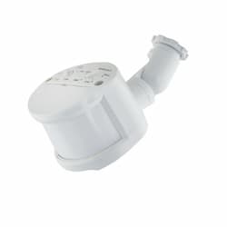 Add On Motion Sensor, LED Rated, 120V, White