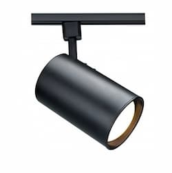 75W Track Light, R30, Straight Cylinder, 1-Light, Black