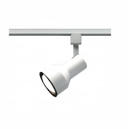 75W Track Light, R30, Step Cylinder, 1-Light, White