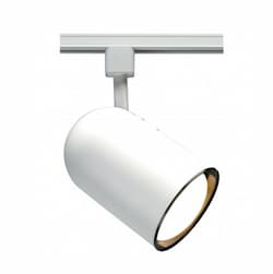 75W Track Light, R30, Bullet Cylinder, 1-Light, White