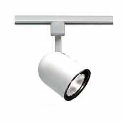 50W Track Light, PAR20, Short Bullet Cylinder, 1-Light, White