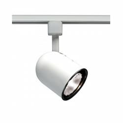 75W Track Light, PAR30, Short Bullet Cylinder, 1-Light, White