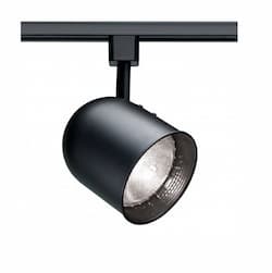 75W Track Light, PAR30, Short Bullet Cylinder, 1-Light, Black