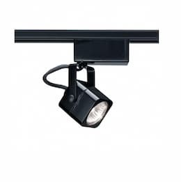 50W Track Light, MR16, Square Head, 1-Light, Black