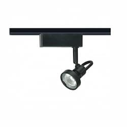 50W Track Light, MR16, Cast Ring, 1-Light, Black