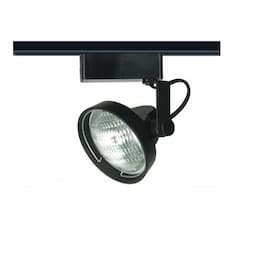 50W Track Light, PAR36, Gimbal Ring, 1-Light, Black