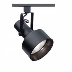 150W Track Light, R40, Step Cylinder, 1-Light, Black