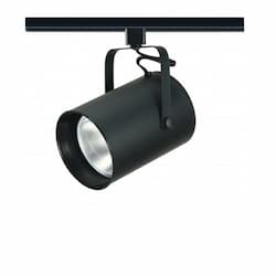 150W Track Light, R40, Straight Cylinder, 1-Light, Black