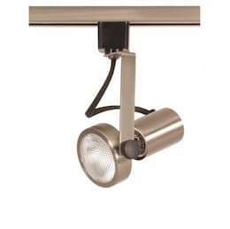 50W Track Light, PAR20, Gimbal Ring, 1-Light, Brushed Nickel