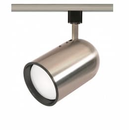 75W Track Light, R30, Bullet Cylinder, 1-Light, Brushed Nickel