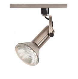 Track Light w/ Universal Holder, 1-Light, Brushed Nickel