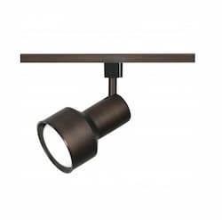 1-Light Track Light Head, R30, Step Cylinder, Russet Bronze